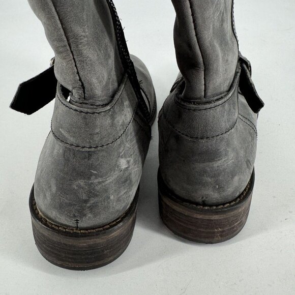 Wolverine boots womens 9.5 gray vegan leather margot tall riding fits like 9 - Picture 7 of 9